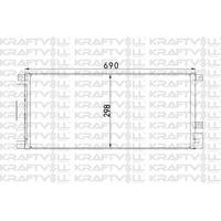 Klima Radyatoru Opel Mokka A14Net B14Net  KRAFTVOLL 08060144