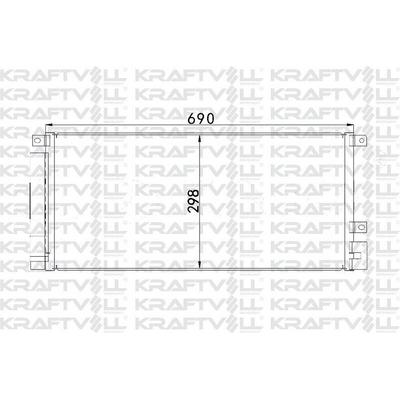 Klima Radyatoru Opel Mokka A14Net B14Net  KRAFTVOLL 08060144