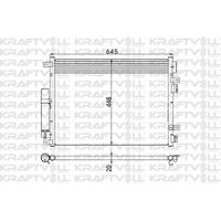 Klima Radyatoru  300 C / Touring 2.7 / 3.5 / 5.7 / Awd 04 12 KRAFTVOLL 08060146