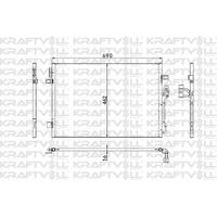 Klima Radyatoru Dodge Journey 08> Otomatik KRAFTVOLL 08060219