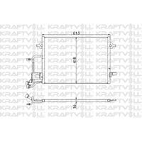 Klima Radyatoru Audi A6 98>05 615×420×18 KRAFTVOLL 08060124