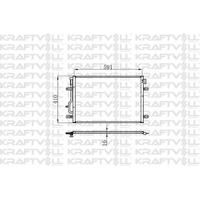 Klima Radyatoru A4 A6 1.9 Tdi 00>04 Alz Bfb Avb Bbj KRAFTVOLL 08060125