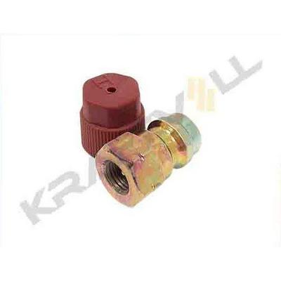 Adaptor  3/16''  Duz  Yüksek Basinc Kirmizi Kapakli (5 Adet) KRAFTVOLL 19013069