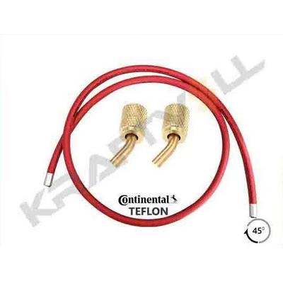 Klima Gaz Basma Hortumu  3000 Mm F 1/4 X F 1/4 45° Kirmizi Continental KRAFTVOLL 19015146
