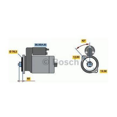 Mars Motoru 12V 2 2Kw 10Dis Bosch Tip Vw T5 Multivan 2 5 Tdi LUCAS LES0567