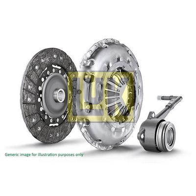 Debriyaj Seti  Mondeo Iv Ca2  07>14 Transit Connect 13> 1.6 Tdci  Volvo S60 Ii (134): Drive / D2 S80 Ii (124): 1.6 Drive V60 (155  157): 1.6 Drive V70 Iii (135): 1.6 Drive / D2 D 4162 T-  (3S717A564Af Bi̇lya İle Beraber) D 4162 T- Rulmanli  LUK 624395233