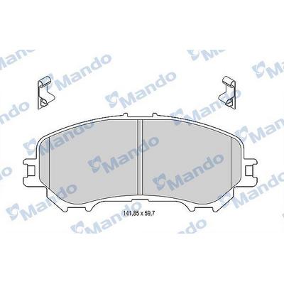 On Fren Balatasi Nissan Qashqai J11 Kasa 2013-> Xtrail 2014-> Renault Kadjar 2015-> MANDO MBF015287