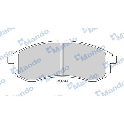 On Fren Balatasi Mitsubishi L200 2.5 Td 4×4 01-06 MANDO MBF015173