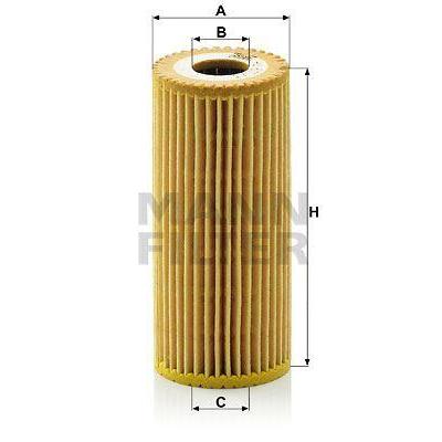 Yag Filtresi W168 98>04 W245 05>11 Vaneo 414 02>05 MANN HU615/3X