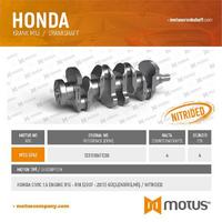 Krank Mili Honda Civic 1.6 Motor R16 R18 Motor 2007 2013 (4 Balta) MOTUS 742