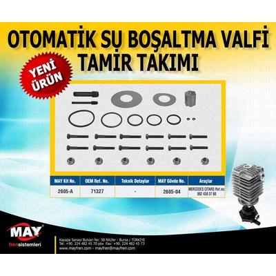 Otomatik Su Tah Valfi Tamir Tak  MAY 2605-A