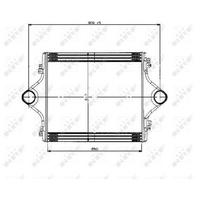 Intercool Radyatoru Man 19.463 D2876 94> 19.464 D2876 98> NRF 309005