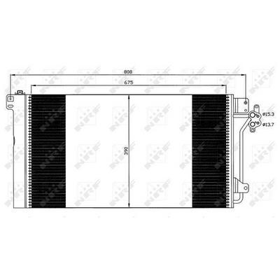 Klima Radyatoru (Kondanser) Transporter T5 1 9Tdi 03> NRF 35622