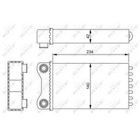 Kalorifer Radyatoru A4 1 6 1 8 00>05 NRF 54252