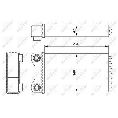 Kalorifer Radyatoru A4 1 6 1 8 00>05 NRF 54252