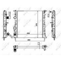 Motor Radyatoru Kangoo 1 4 8V Nac Clio Ii 1 5 Nac K7M / K7J / E7J / K4M Megane Scenic 1 4 16V 1 6 8V 1 6 16V Nac Thalia 1 2 1 4 1 5 NRF 58023