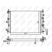 Motor Su Radyatoru Escort Clx 1 6 Zetec 95>01 (2 Sira Al+Pl) NRF 514436A