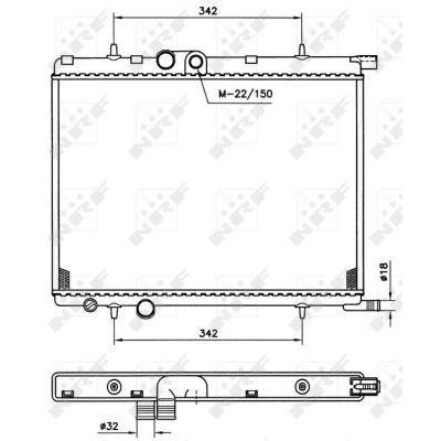 Motor Radyatoru Xsara Picasso Ew7J4 (1 8 16V) Tu5Jp (1 6 8V)> NRF 519524