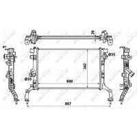 Motor Radyatoru Laguna Iii Latitude 1 5Dci K9K NRF 53967