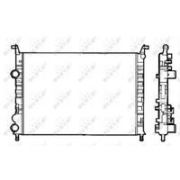 Motor Radyator Palio 1 2 Albea 1 2 / 1 6 Klimali (2 Sira Al+Pl Sistem) / (522×378×23 5) NRF 58195