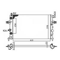 Motor Su Radyatoru Mekanik Astra G Zafira A X16Xel Z16Xe 98> 10 NRF 50562A