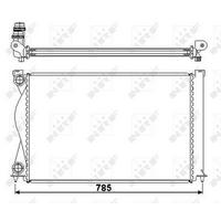 Motor Su Radyatoru Manuel Audi A6 / A6Q 2 0 05>11 NRF 50596