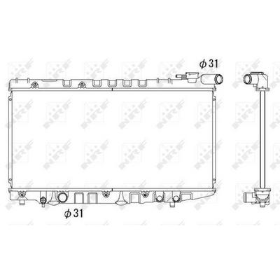 Motor Su Radyatoru Hyundai Elantra 01> Otomatik (377×648×16) NRF 526712