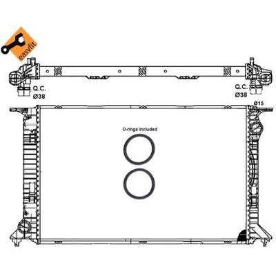 Motor Su Radyatoru Audi A4 Avant 12>15 A5 07> NRF 53064