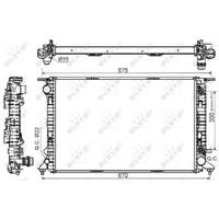 Motor Su Radyatoru Audi Q5 3 0Tdi Ccwa (Otomatik) 08> NRF 53116