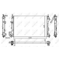 Motor Su Radyatoru Mekanik Vectra C Signum Z16Xe Z18Xe NRF 58203A