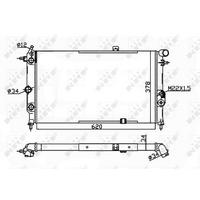 Motor Su Radyatoru A.T. Vectra A 20Ne C20Ne X20Xev NRF 58973A