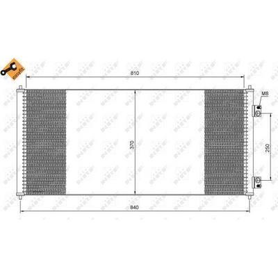 Klima Radyatoru (Kondanser) Transit V184 2.0Tdci / 2.4 Tdci 00>06 NRF 35651