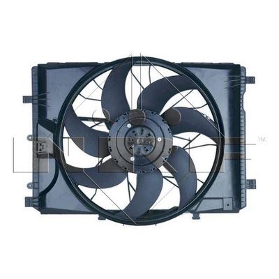 Radyator Fani (Komple) W204 07>14 C218 14>17 W212 09>15 C207 11>16 NRF 47848