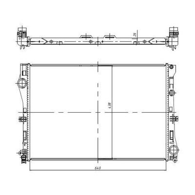 Motor Su Radyatoru W205 14> C205 16> A205 16> S205 14> W213 16> C238 17> A238 17> S213 16> NRF 50040