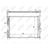 Motor Radyatoru Qashqai 1 6 (Hr16) 07>13 Manuel (590×451 5×18) NRF 53846