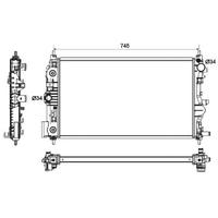 Motor Su Radyatoru A.T. Cruze 2.0 Diesel NRF 53131