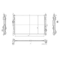 Motor Su Radyatoru 2008 I-Ii-208 I-Ii-3008-301-308 Ii-5008-508-Expert Iv-Partner-Rifter-Berlingo-C3 Iii-C4 Cactus-Picasso-C5 Aircross-C-Elysee-Jumpy Iv Doblo 23> 1.5Hdi Dv5 Fiat Ulysse 2.0Hdi 23> Opel Astra L 23> 1.5Hdi Combo E 1.5Hdi 19> (Kalinlik : 18Mm)