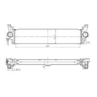 Turbosarj Radyatoru Vito W447 14> NRF 309383