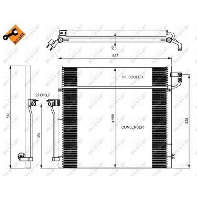 Klima Radyatoru X166 12>15 W166 15>18 C292 15>19 NRF 350080