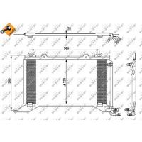 Klima Radyatoru E-Class W210 97>02 S210 97>03 NRF 35245