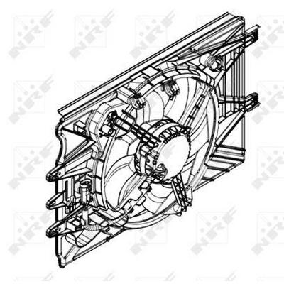 Fan Motoru (Davlumbazli) Fiat 500L Jtd 0.9 1.3 1.4 1.6 07> NRF 47594