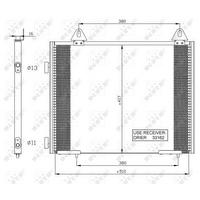 Klima Radyatoru Land Rover Freelander I 98>06 NRF 35351