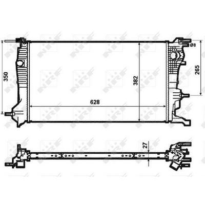 Motor Radyatoru Megane Iii Scenic Iii 1 5Dci / 1 4Tce NRF 53963