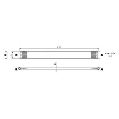 Otomatik Sanziman Yag Sogutucusu Viano W639 03> Vito W639 03> NRF 31813