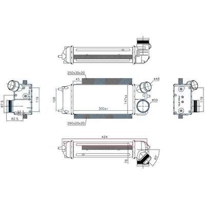 Turbo Intercoller Radyatoru Fiesta Vi 1 6Tdci 08 /> ORIS IFR505076