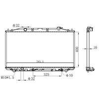 Motor Radyatoru Honda Accord 08-> Otomatik (400×766×16) ORIS BHN097016