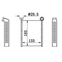 Kalorifer Radyatoru Clio Iv (130×185×26 ) ORIS KRN544026