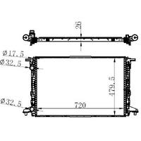 Motor Su Radyatoru A4 Q7 16> A5 17> A6 A7 Q8 19> Touareg 18> ORIS BAU070026