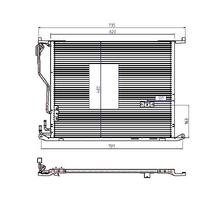 Klima Radyatoru W220 98>05 C215 99>06 R230 03>12 ORIS CME054016