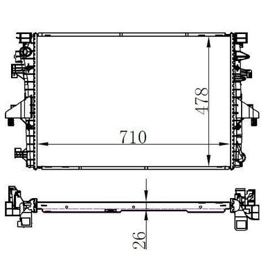 Motor Su Radyatoru Transporter T6 10>15 ORIS BVW037026